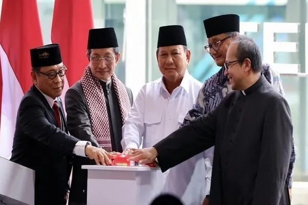 Pembukaan terowong persahabatan antara gereja dan masjid di Jakarta