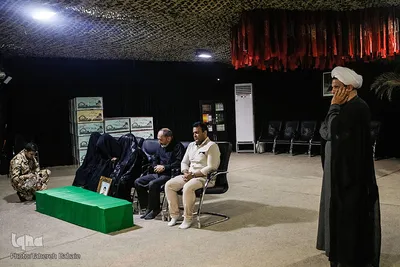 وداع با پیکر شهید محمد رونقی پس از ۲۹ سال
