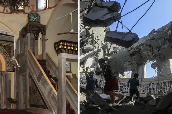 Gaza Strip: Nawasak ang 800-Taong-Gulang na Moske sa mga Pagsalakay na Himpapawid ng Israel