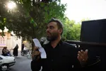 مراسم تشییع پیکر مرحوم سیدمهدی اعتصامی، فعال قرآنی اصفهان