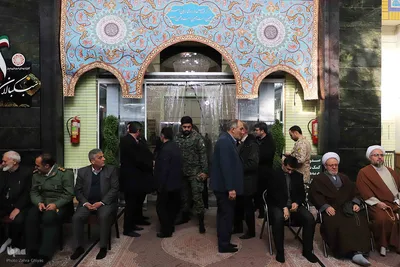 عطرافشانی و غبارروبی مزار شهدای وادی رحمت تبریز
