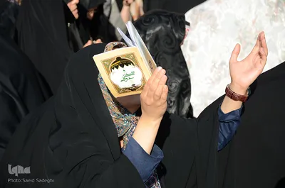 مراسم دعای پرفیض عرفه در آستان مقدس سید حمزه(ع) تبریز