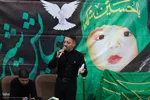 مراسم شیرخوارگان حسینی در امامزاده سیدمحسن(ع) تیرانچی