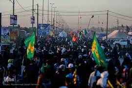راهپیمایی اربعین مسیر نجف، کربلا / ۲
