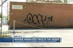 South Carolina Mosque Vandalized Twice in Two Weeks