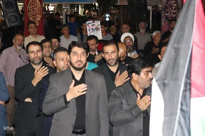 تجمع مردم انقلابی ملایر در محکومیت جنایت رژیم خبیث صهیونیستی‎