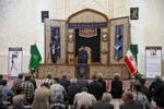مراسم عزداری شب شهادت امام جعفر صادق علیه السلام در سوّمین حرم اهل‌بیت علیهم السلام‎