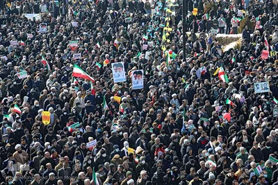 راهپیمایی 22 بهمن همدان