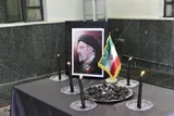 عکس | مراسم شهادت رئیس‌جمهور در دانشگاه شهرکرد