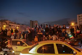 جشن پیروزی تیم ملی در تهران/2
