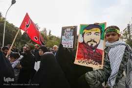 تشییع پیکر ۵۴ شهید دفاع مقدس 