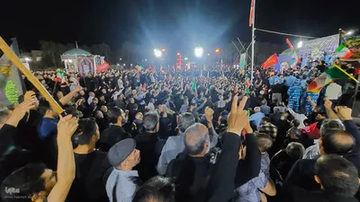 تشییع پیکر شهید «احمد رضایی کمال‌آباد» در نایین