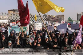 تجمع عفاف و حجاب در تهران
