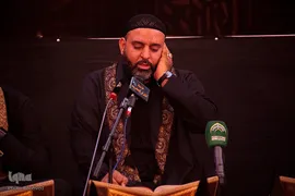 محفل انس با قرآن کریم در شب عاشورا در قرارگاه حسینی