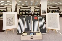Makasaysayang Pagguhit ng Moske ng Propeta na Ibinigay sa Riyadh Library