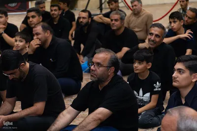 مراسم عزاداری حسینی در حسینیه همدانیان اصفهان