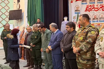 گرامیداشت سالگرد شهادت سردار سلیمانی در سلماس‎
