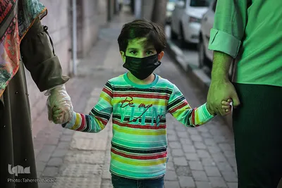 بچه ها هم باید ماسک بزنند
