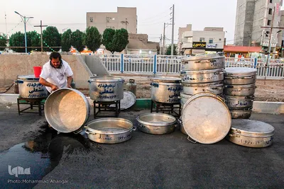 پخت اطعام ۱۲۴ هزار نفر در ضیافت علوی