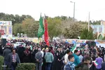 حضور اراکی‌ها در راهپیمایی 13 آبان