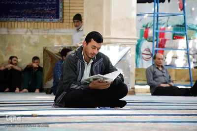 آئین معنوی اعتکاف در شهرستان محلات