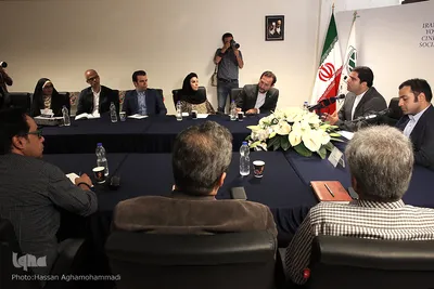 نشست خبری سید صادق موسوی، مدیر عامل انجمن سینمای جوان 