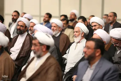 دیدار دست‌اندرکاران کنگره علامه طباطبایی با رهبر معظم انقلاب