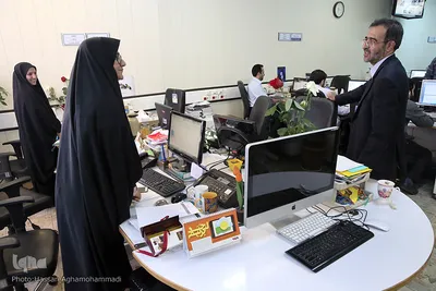 بازدید دکتر علی منتظری، ريیس اسبق جهاد دانشگاهی از ایکنا