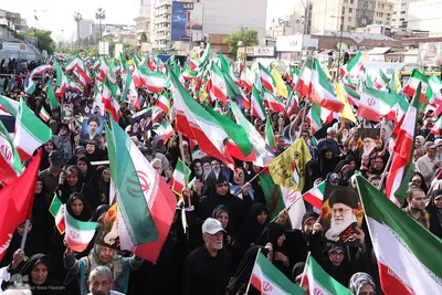 خروش «جان‌فدایان ایران امام رضایی» در شیراز