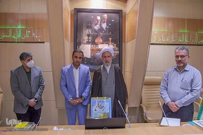 دیدار اعضاء خیریه ملی ناجیان ماندگار بهشت فارس با آیت الله دژکام‎‎