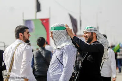 مرز چذابه و شلمچه در آستانه اربعین حسینی