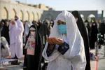 نماز عید فطر در حرم مطهر رضوی
