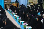 مراسم جزءخوانی قرآن در امامزاده نرمی دولت‌آباد