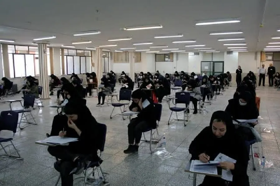 برگزاری آزمون استخدامی وزارت بهداشت در چهارمحال‌وبختیاری + عکس