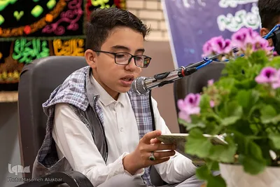 آیین جزء خوانی در آستان امامزاده محمد (ع) کرج