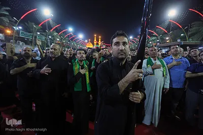 مراسم شام غریبان در کربلای معلی