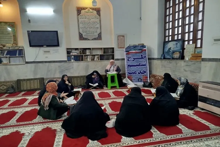 برگزاری ۱۰ دوره طرح شمیم خدمت در آستانه اشرفیه