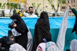 نماز عید سعید فطر در حرم حضرت عبدالعظیم(ع)