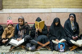 محفل قرآن در مسجد ابوذر تهران