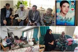 مسئولان بابلسری با خانواده شهید شهرام قلی‌پور دیدار کردند