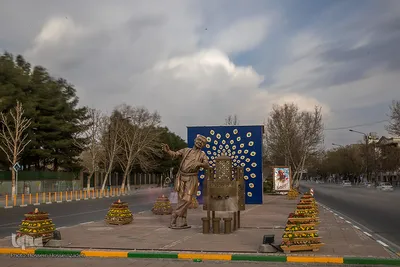 نمادهای شهری نوروز در مشهد
