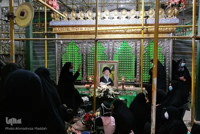 چهلمین روز درگذشت آیت‌الله فقیه در نی ریز فارس‎‎