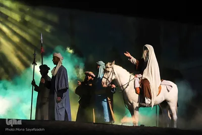 نمایش بزرگ آستان عشق در اهواز