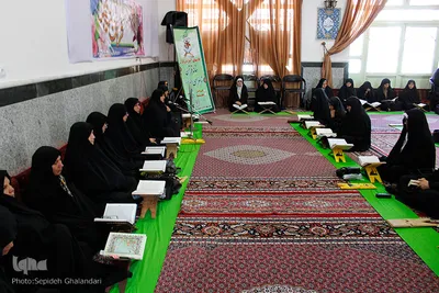 محفل جزخوانی بانوان در مسجد امام صادق (ع) بیرجند