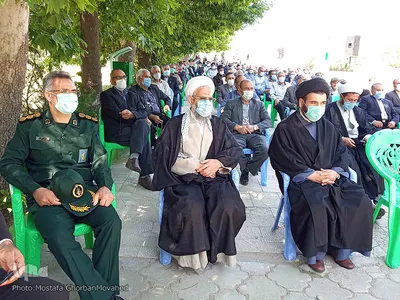 نشست روشنگری و بصیرتی در گلزار شهدای شهرستان اهر