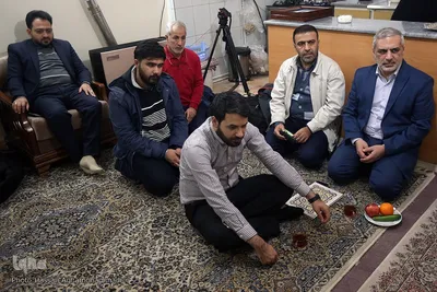 دیدار جمعی از نمایندگان جامعه قرآنی با خانواده شهیدان کشتکار سهی