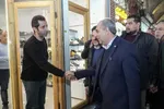 استاندار آذربایجان شرقی در قلب بازار تبریز