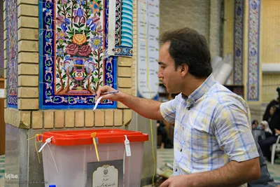 مرحله دوم انتخابات چهاردهمین دوره ریاست جمهوری در شیراز