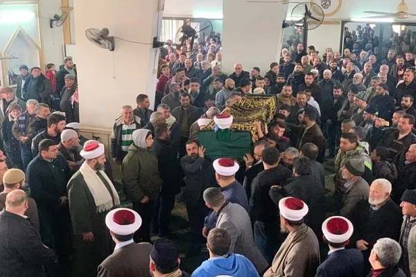 لبنان: عكار ودعت شيخ القراء خالد بركات في مأتم مهيب