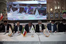 دومین مرحله رزمایش مساوات و همدلی ستاد اجرایی فرمان امام(ره) در مرقد مطهر حضرت امام خمینی(ره)